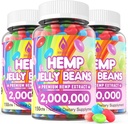 HempTotalement (3 packs) Haricots de chanvre 2 000 000 Supplément de stress et d'AHemp pour réduire l'inflammation, améliorer le sommeil, stimuler l'humeur - 450 Cts
