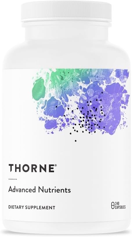 THORNE - Nutriments avancés - Supplément multivitamines et minéraux avec nicotinamide Riboside et resvératrol - Soutien fondamental, vieillissement sain et santé des yeux* - 30 portions