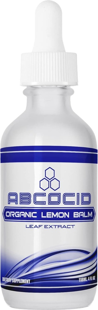 Baume de citron biologique 540 mg,4 Oz liquide, 240 portions, Fabriqué aux États-Unis, Absorption rapide, Ingrédients de qualité Potentiels, Troisième partie testé, Non-OGM, GMP certifié, Produits sans cruauté