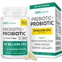Prébiotiques et probiotiques pour les femmes et les hommes.Pré et probiotiques pour la santé des Guts et le soulagement du blottis.Synbiotique avec 20 milliards CFU Lactobacillus & Bifidobacterium.