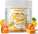 Supplément en fer doux à mâcher avec vitamine C. Orange Aromatisé.