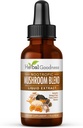 Nootropic 8-en-1 Extrait de Champignon Liquide - 1 fl. oz Bouteille.