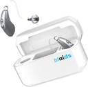 BlaidsX Neuro Rechargeable RIC + Aides auditives programmables pour adultes avec application mobile test d'audition et annulation de bruit, aides auditives pour aînés, double Mic et 96 canaux DSP. Processeur fabriqué aux États-Unis