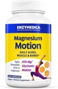 Enzymedica, Magnésium Motion avec 3 formes de magnésium, ATA Mg, Glycinate, Malate, Apaisant Anches occasionnelles, soutient les os et les muscles, 120 capsules