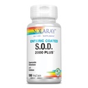 SOLARAY S.O.D. 2000 Plus - Superoxyde Dismutase (SOD) et supplément antioxydant Catalase, soutien du bien-être - avec extrait de thé vert, calcium, romarin, extrait de graines de raisin, garantie de 60 jours, 100 portions
