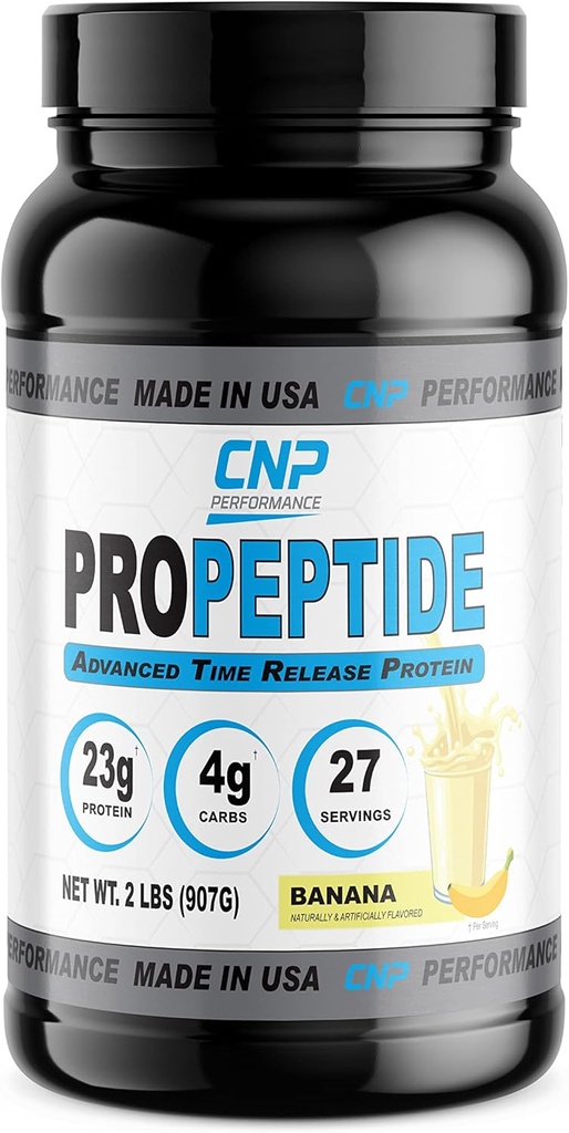 CNP ProPeptide, Professional Grade Protein Powder, Advanced Nutrition Supplement (Banana, 2 Pound)