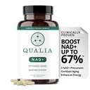 Supplément Qualia NAD — Prouvé cliniquement pour stimuler le NAD+ jusqu'à 67 %. Elite NAD+ Booster Ingrédients Nicotinamide Riboside (NIAGEN), Niacine, Niacinamide (1 mois d'approvisionnement)