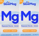 Slow-Mag Slow-Mag Magnesium Chloride with Calcium, Packaging May Vary, 60 Count (Pack of 2)
