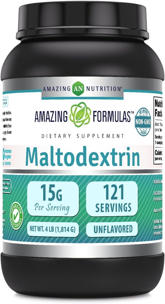 Formules étonnantes Maltodextrine 15 Grams par Serving (En anglais seulement) 121 Servings