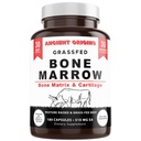 Supplément à la moelle osseuse de l'herbe, 3060mg, supplément à la peau, à la santé buccodentaire et au soutien articulaire, favorise le bien-être du corps entier, extrait d'os entier non OGM, 180 capsules
