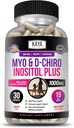 Kaya Naturals Myo & D-Chiro Inositol Plus Support pour les femmes, capsules de vitamine B8-30