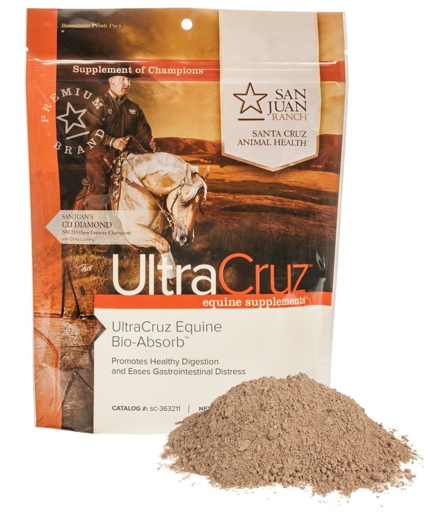 Supplément Bio-Absorbe Hippique UltraCruz pour Chevaux, 1 lb, poudre (4 jours)