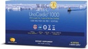 WHC, UnoCardio 1000 Huile de poisson, 1300 mg d'huile de poisson de triglycéride pure avec Oméga-3 (1180 mg), 665 mg EPA et 445 mg DHA et 25 mcg (1000 UI) Vitamine D3 par softgel, Orange naturel, 60 softgels