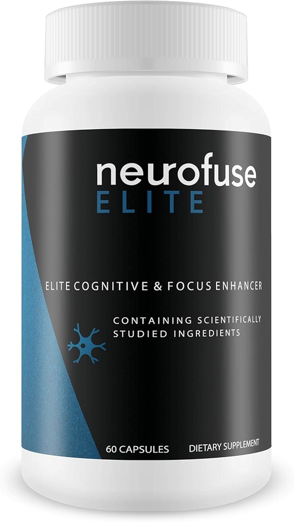 Elite Powerful Focus & Memory Nootropic Pill - Premium Cognitive Health Formula to Support Memory, Cognitive Function, Focus & Clarity - Help Reduce Brain Fog & Fatigue