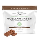 Poudre de protéines de caséine Micellar de la fée des muscles, pâturage élevé et sans hormones, protéines de caséine à digestion lente - soutient la récupération musculaire nocturne, poudre de protéines sans gluten - chocolat, 4lb