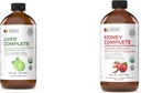 Produits naturels complets Foie complet 8 oz et rein complet 8 oz