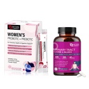 NATURE TARGET Probiotiques pour les femmes santé digestive et la santé urinaire avec D mannose et canneberge