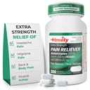 LABS TEMPORAIRE, INC. Soulagement des maux de tête par extra force en temps opportun - Acétaminophène avec aspirine et caféine (200 Caplets) - Mal de tête, de migraine et de dos et douleurs musculaires - Extra force - Fabriqué aux États-Unis