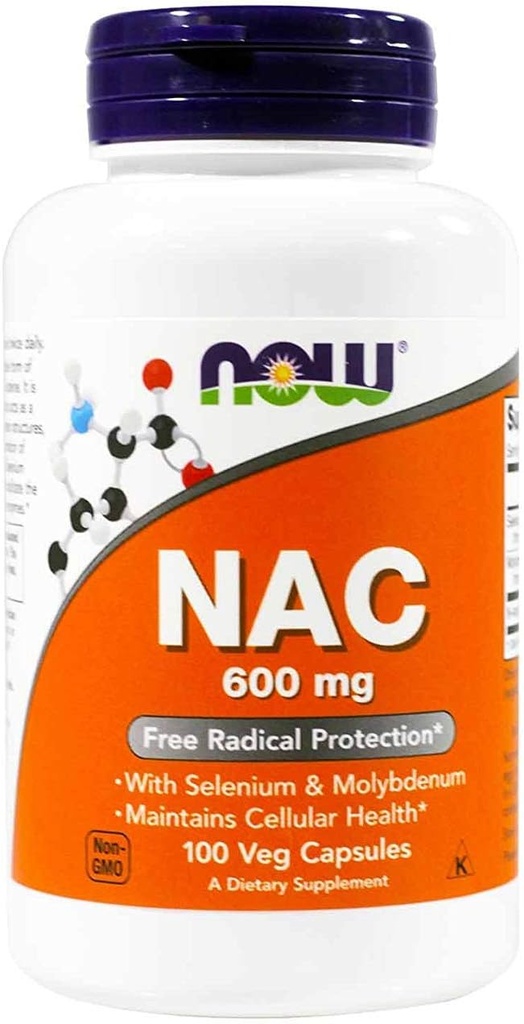 Nourriture NAC 600 mg - 100 Vcaps 2 Pack