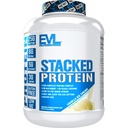 Évlution Nutrition Protéine empilée Poudre de protéines avec 25 grammes de protéines, 6 grammes de BCAA et 5g de glutamine (Vanilla Ice Cream, 5 LB)