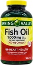 Spring Valley - Huile de poisson 1000 mg, 300 Softgels