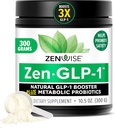 Zenwise Health ZenGLP-1, GLP-1 naturel avec des probiotiques métaboliques pour aider à lutter contre la faim et les rages et soutenir la santé digestive - GLP-1 Supplément soutien pour les femmes et les hommes - service de 30 jours