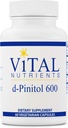 Nutriments vitaux - D-Pinitol - Pour l'entretien et le soutien de la santé ovarienne - 60 capsules végétariennes par bouteille - 600 mg