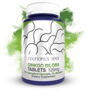 Nootropics Dépôt Ginkgo Biloba Comprimés d'extraits de 120mg de 120mg de 90 Nombre de 10% minimum Kaempferol Glycoside + 2% Bilobalide