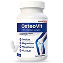 OstéoVit 5-en-1 Calcium 120 onglets Multivitamine: Calcium, Magnésium, Phosphore, Vitamine D3 & A - Force osseuse et flexibilité*, Non-OGM Sans gluten.