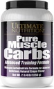 Alimentation Ultime Carbes musculaires purs - Poudre complexe d'hydrate de carbone pour l'énergie durable - Pas de gras, Pas de cholestérol -Calorie pour les gains musculaires et les athlètes, raisin, 2,75 livres