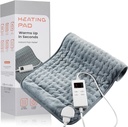 Plaque de chauffage pour le soulagement de la douleur arrière et les crampes, KOT Plaques de chauffage avec fermeture automatique Grand, 6 réglages de chaleur Plaque chauffante électrique, Cadeaux pour les femmes, Cadeaux pour les hommes, 12" x 24"