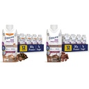 S'assurer que Max Protein Shake Nutritional avec 30g de protéines, 25 vitamines et minéraux, 7 arômes dont Café Mocha et chocolat au lait, boîte de 12, sans gluten
