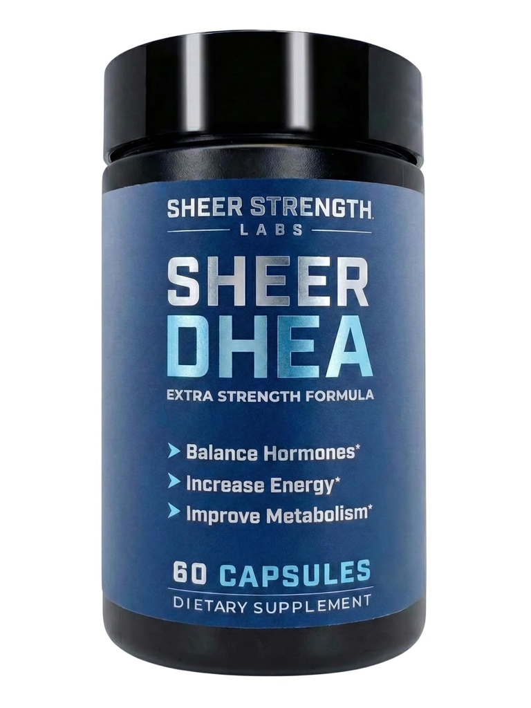 Supplément DHEA pour les hommes DHEA 100mg - Supplément DHEA pur pour les hommes pour la force et l'équilibre hormonal - DHEA pour les femmes et les hommes - Absorption améliorée haute pureté 60 SV USA