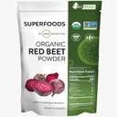 MRM Nutrition Poudre de betteraves rouges organiques Superfoods (en anglais seulement) Énergie (en anglais seulement) Santé cardiovasculaire (en anglais seulement) Densité nutritive (en anglais seulement) Sans gluten + végétalien (en anglais seulement) 24 portions