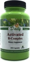 Complexe B activé quotidien de fabrication (formes actives de vitamines multi-B) 250 Capules