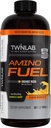 Twinlab Amino Carburant - Pré-entraînement et post-entraînement boisson et supplément énergétique -16 fl oz, Orange Rush