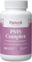 Complexe de mieux-être modèle PMS – Soutien de mieux-être cycle mensuel – avec vitamine B6, Magnésium et extraits à base de plantes – 60 Capsules végétaliennes