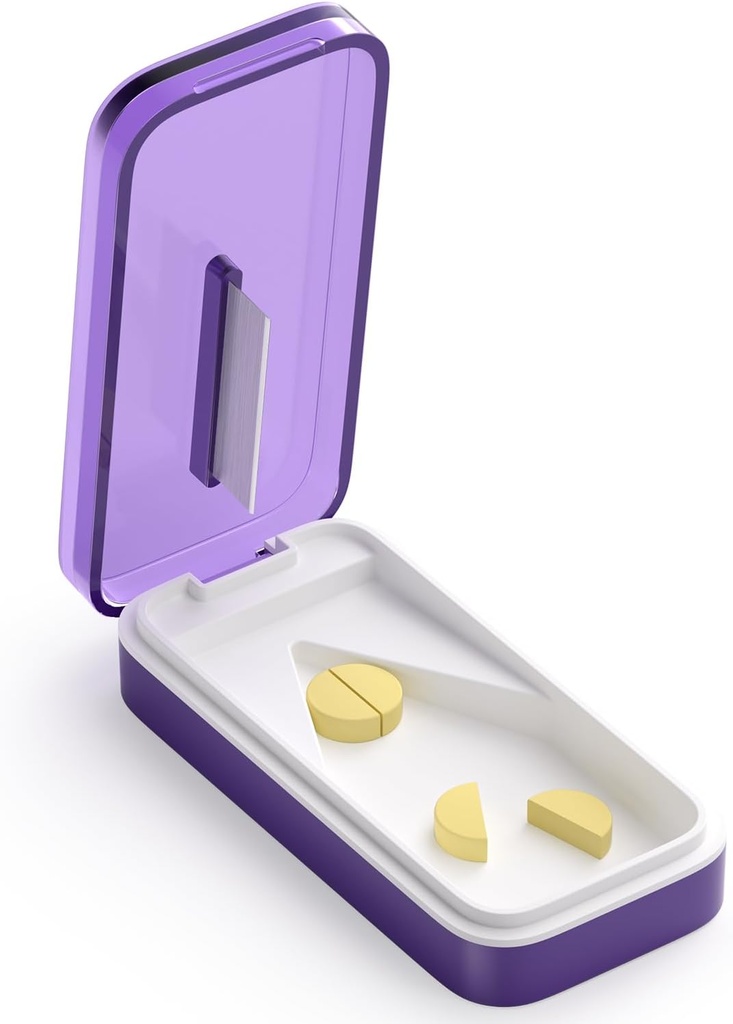 Cutter à pilules pour les grandes ou petites pilules, Splitters à pilules pour les pilules/Supplément/médication