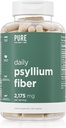 Pure pour les hommes Psyllium Husk Fiber Supplément Pure pour elle Régulière Digestionnelle & Gut Soutien de la Santé , 2 175mg par portion 250 Capsules