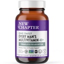 Nouveau chapitre Multivitamine 40 Plus pour hommes pour l'énergie, le cœur, la prostate + le soutien immunitaire avec des nutriments fermentés - Un seul jour pour chaque homme 40+, fait avec des légumes et des herbes biologiques, non-OGM - 96 ct