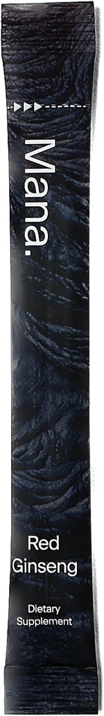 Olina Mana supplément de ginseng rouge coréen fermenté - Poudre quotidienne synbiotique avec prébiotiques et probiotiques pour les femmes et les hommes - suppléments d'énergie pour le soulagement du stress, supplément de soutien de l'humeur - 10 comtes