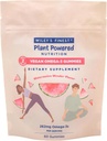 Wiley's Finest Vegan Omega-3 Gummies - Sucre naturel - Végétarien Dha, Ala & Sda - Sans gluten - Saveur de pastèque, 60 Gummies