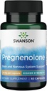 Swanson Prégnénolone haute puissance 25 Milligrammes 60 Capsules
