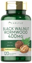 Carlyle Wormwood Black Walnut | 120 Capsules | Herbal Complex | Non-GMO, Gluten Free