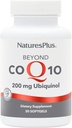 Natures Plus Beyond CoQ10-200 mg Ubiquinol - 30 Softgels faciles à avaler - High Potency, supplément d'absorption élevée, favorise la santé cardiaque, antioxydant - 30 portions