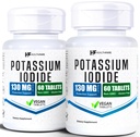 SantéAre Potassium Iodide Comprimés de 130 mg de 120 comprimés à dissolution rapide (2 paquets)