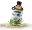 Ionique Colloïdal Argent Liquide 20 PPM Bio Active pour Imune Support Bouteille de verre 8oz Complément biologique