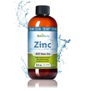 Supplément au zinc liquide par Nutrinoche : gouttes liquides organiques - Alternative au zinc et au picolinate ionique - 99,99 % Nanoparticules cristallines ultra pures - pour adultes et enfants - (8 oz)