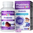 CHOIX du médecin Probiotiques pour les enfants - 7 souches variées, prébiotiques organiques, vitamines et minéraux - cliniquement étudié L. Rhamnosus GG - Immune et soutien digestif - Pas de sucre ou de colorant artificiel
