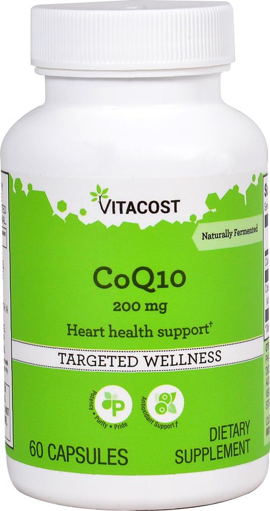 Vitacost CoQ10-200 mg - 60 gélules